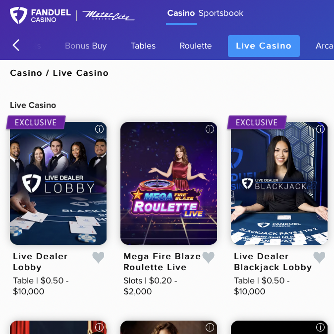 Fanduel online casino review