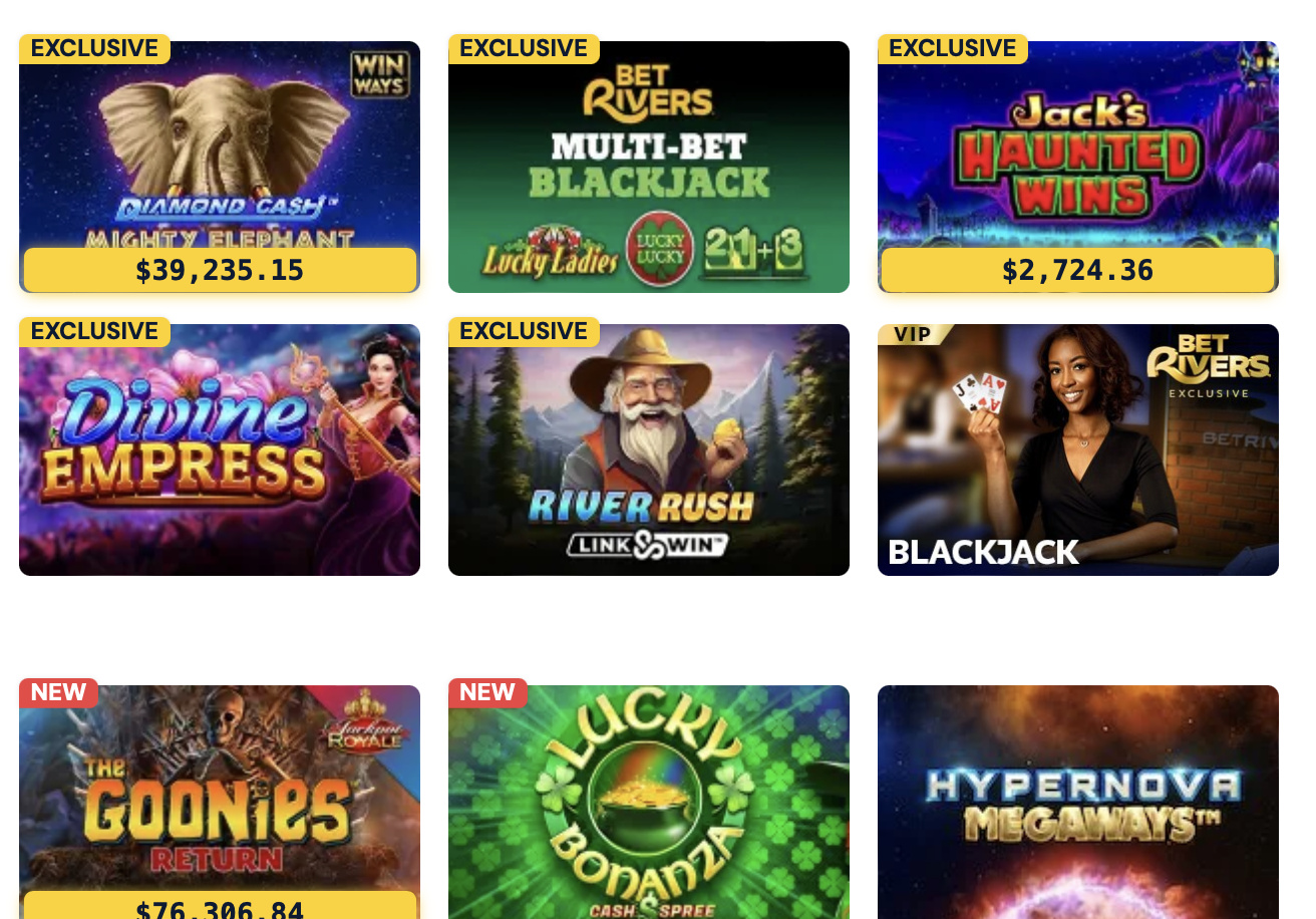 BetRivers Online Casino Review