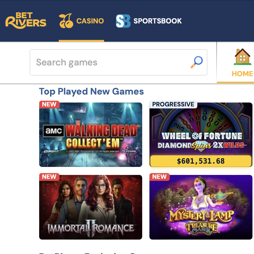 Betrivers online casino review