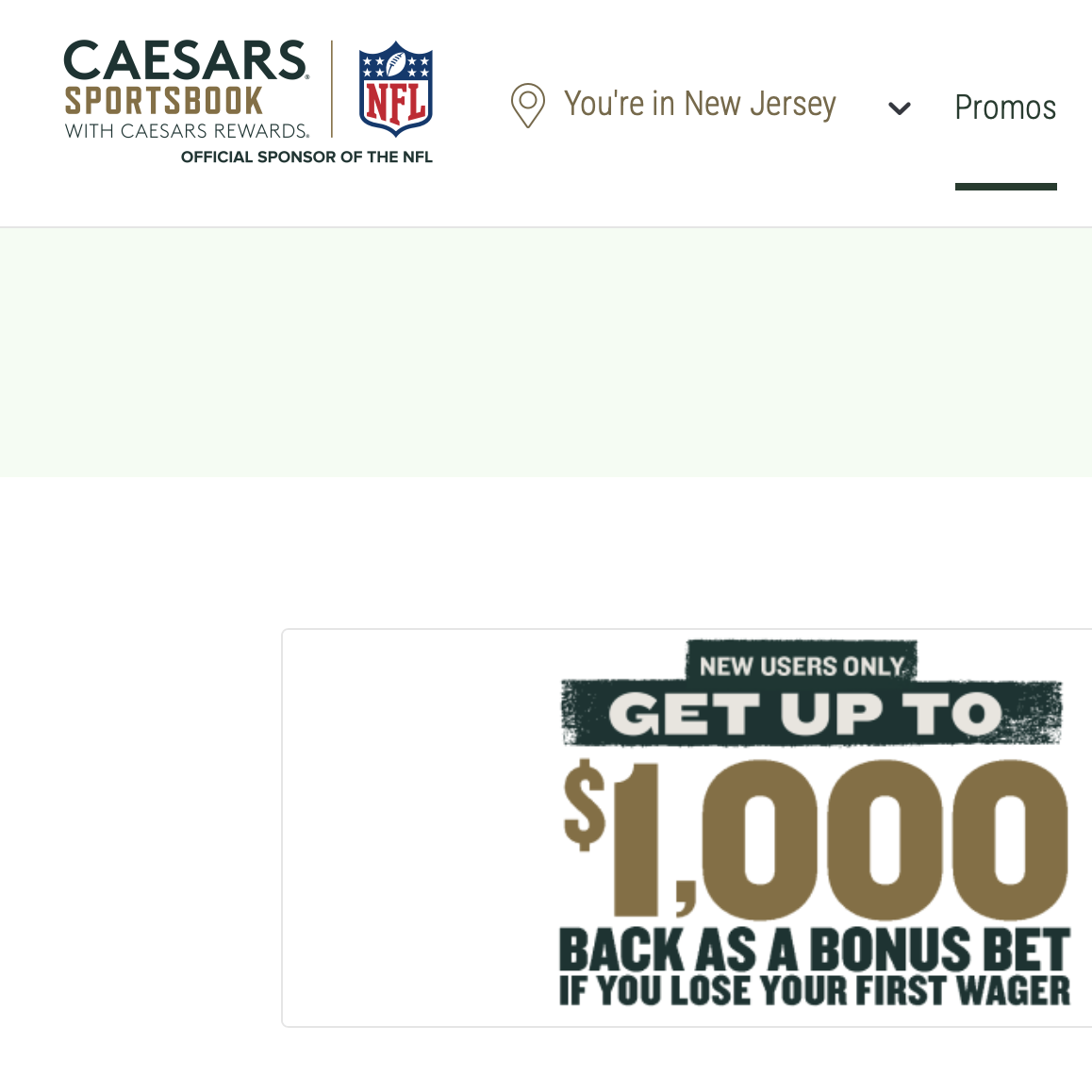 Caesars Online SportsBook Review