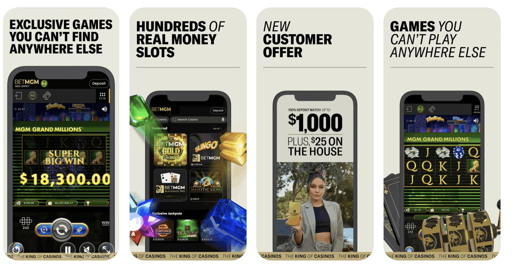 BetMGM mobile app screenshot